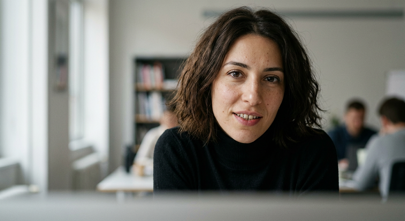 Portrait of Sara Haddad, Lead Product Designer at Sachaltech