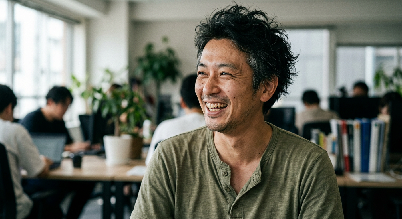 Portrait of Kenji Tanaka, Staff Engineer at Sachaltech
