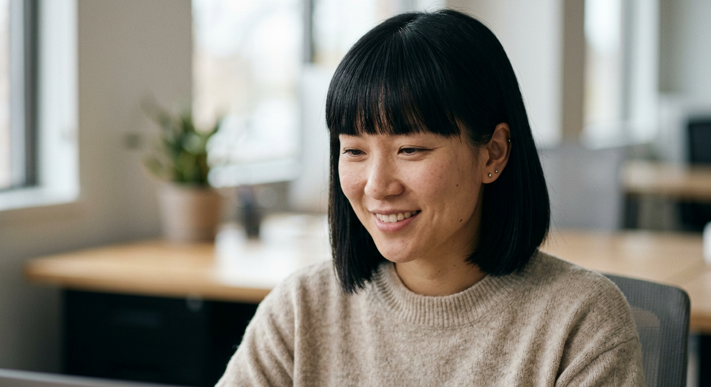 Portrait of Mei Chen, Senior Designer at Sachaltech