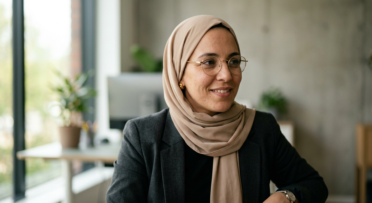 Portrait of Fatima El-Amin, Compliance & Privacy Lead at Sachaltech