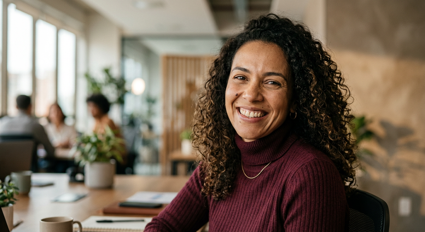 Portrait of Sofia Almeida, Engagement Lead at Sachaltech