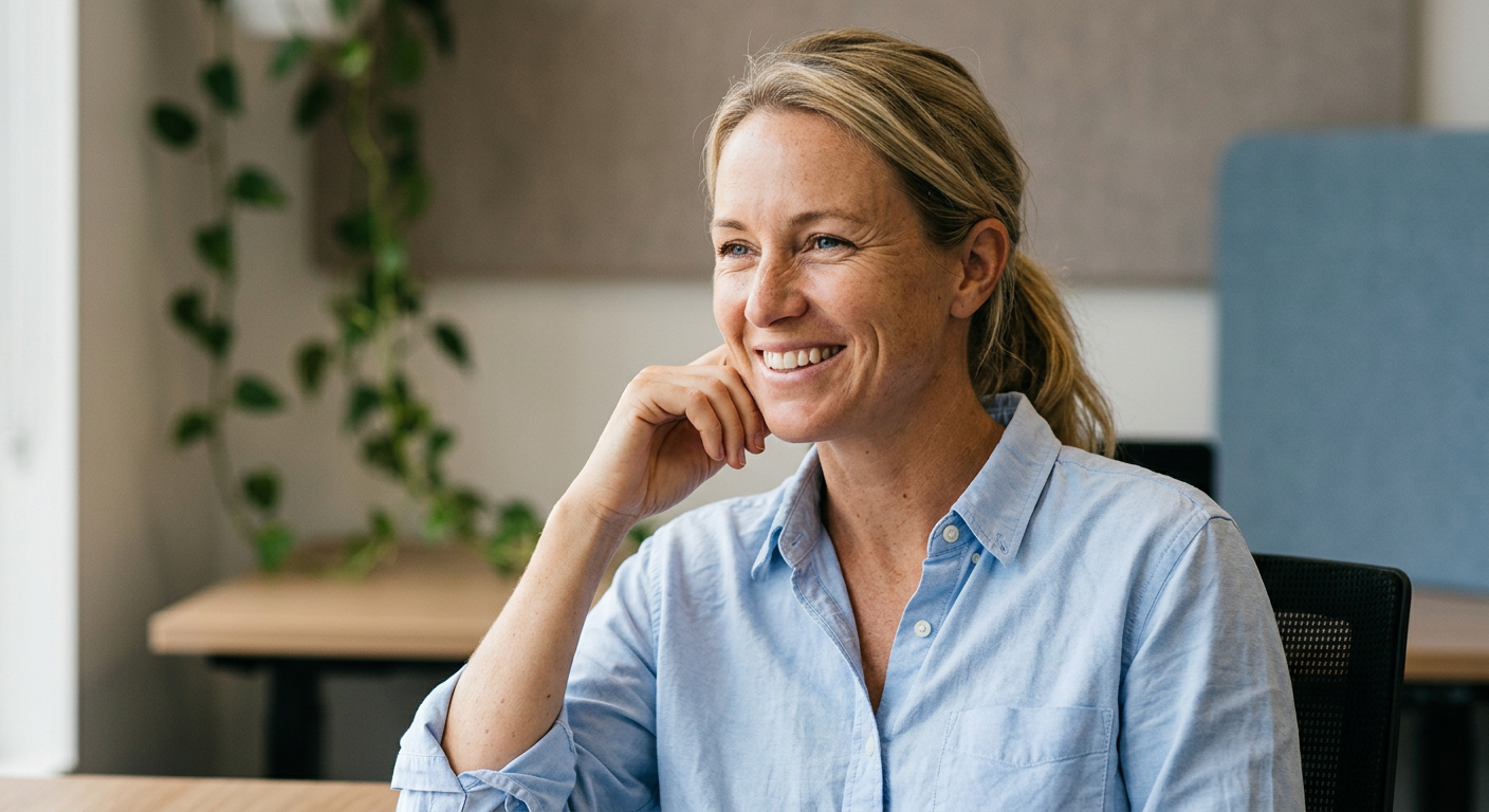 Portrait of Hannah Whitfield, People Operations at Sachaltech