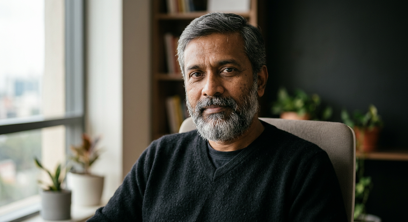 Portrait of Rajesh Iyer, ML Platform Lead at Sachaltech